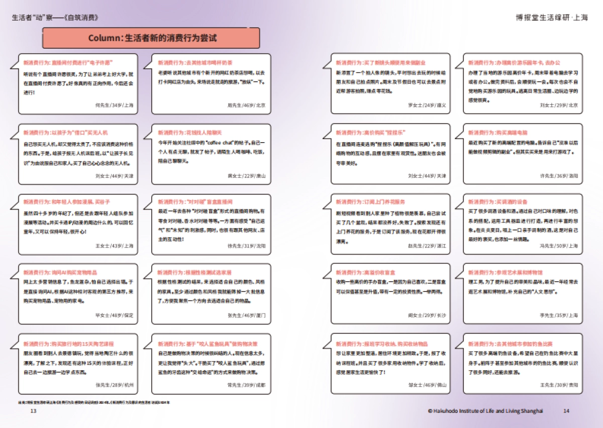 生活者动察2024_《自筑消费》_消费新貌_第8页
