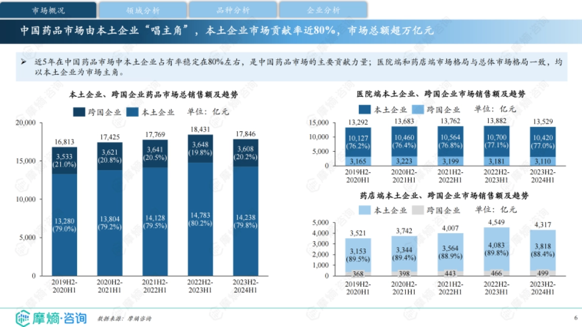 2023年H2-2024年H1中国药品市场分析报告-摩熵咨询_第6页