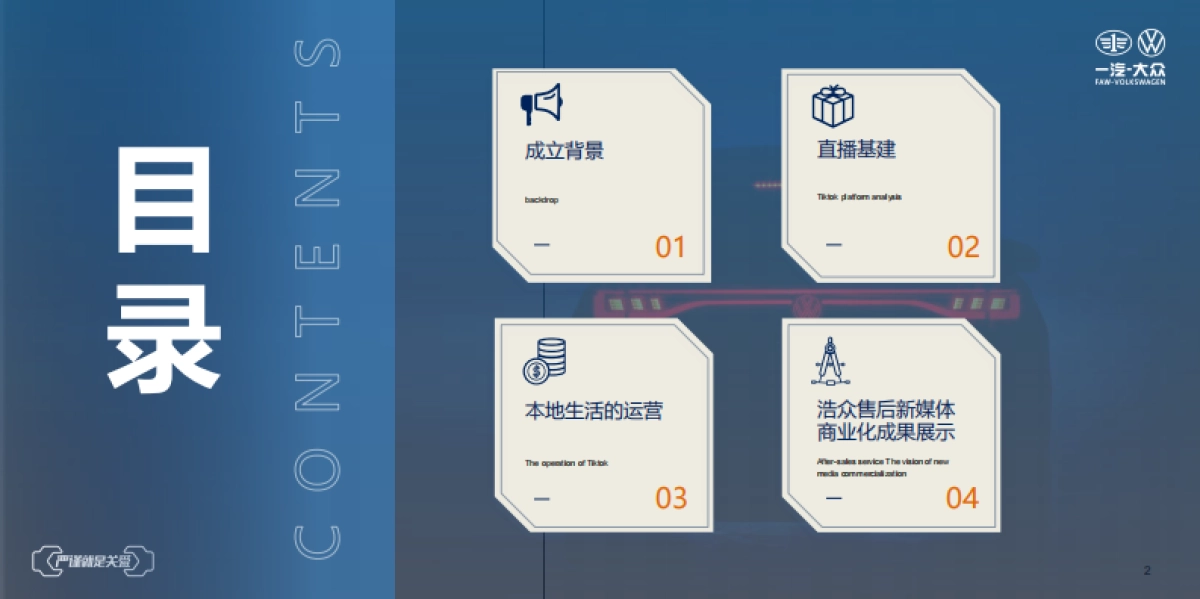 2024一汽大众汽车售后新媒体建设运营方案_第2页