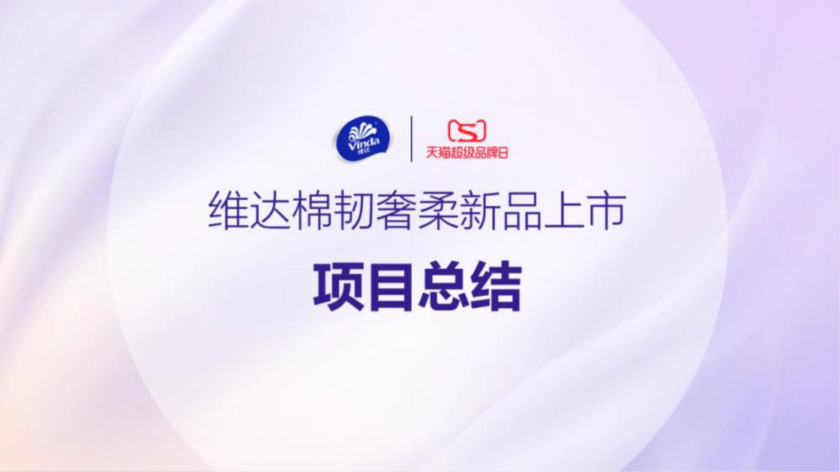 维达棉韧奢柔新品上市项目总结_第1页