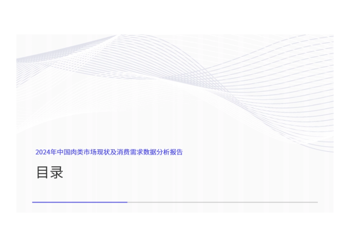 2024年中国肉类市场现状及消费需求数据分析报告_第2页