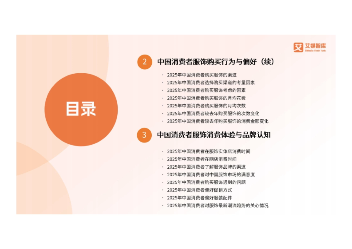 2025年中国服饰产品消费行为调查数据_第3页