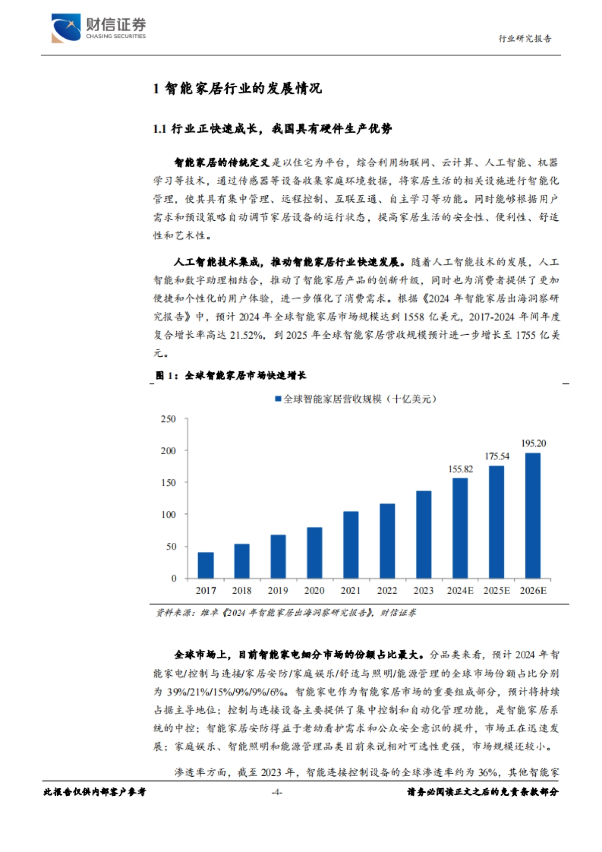家用电器行业深度：智能家居行业发展现状和未来展望-财信证券_第4页
