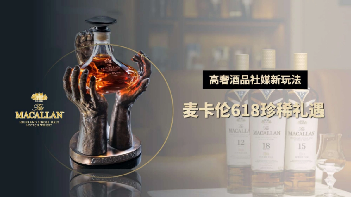 高奢酒品社媒新玩法麦卡伦618珍稀礼遇_第1页