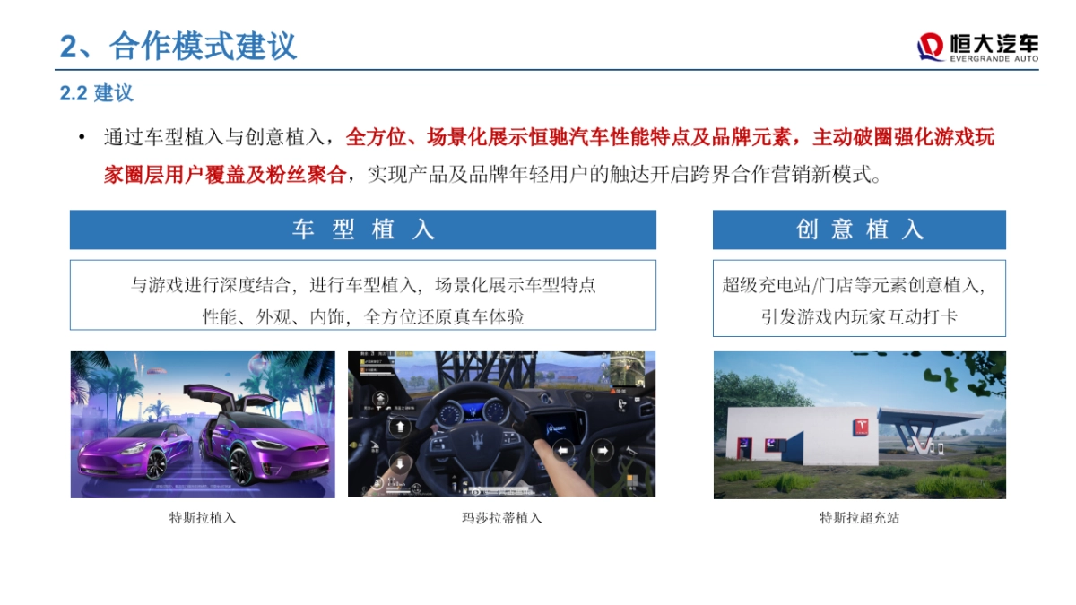 考古方案」恒大汽车与和平精英合作建议_第9页