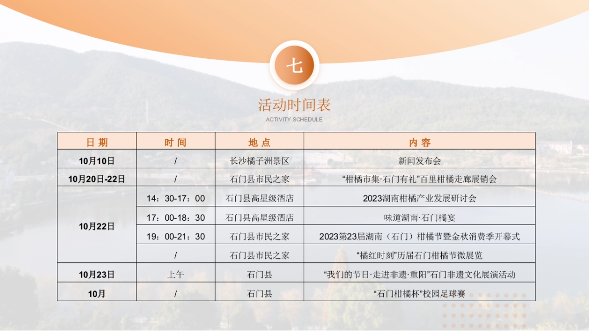 文旅景区柑橘节暨金秋消费季活动策划方案_第7页