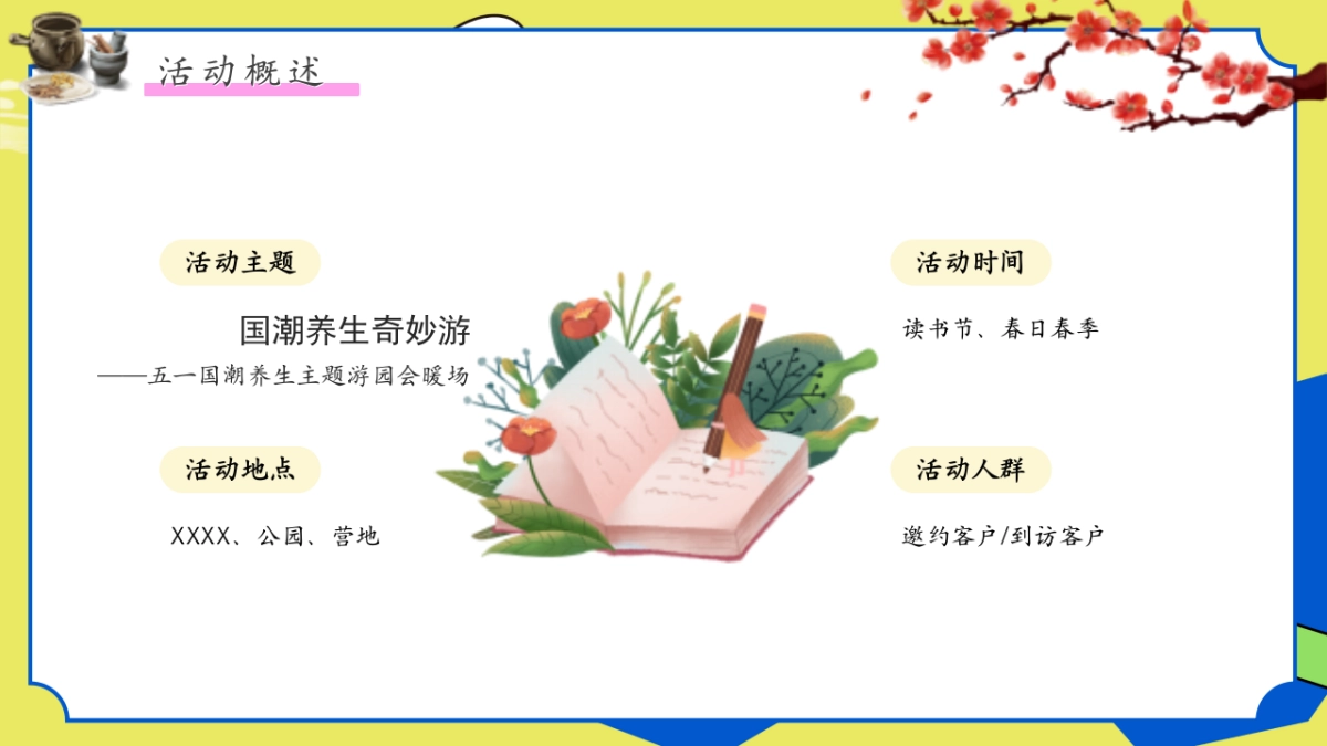 五一国潮中医养生游园会「国潮养生奇妙游主题」活动策划方案_第8页