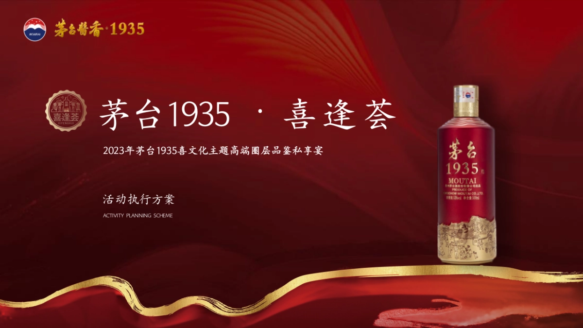 茅台1935白酒喜文化主题高端圈层品鉴私享宴活动执行方案_第1页