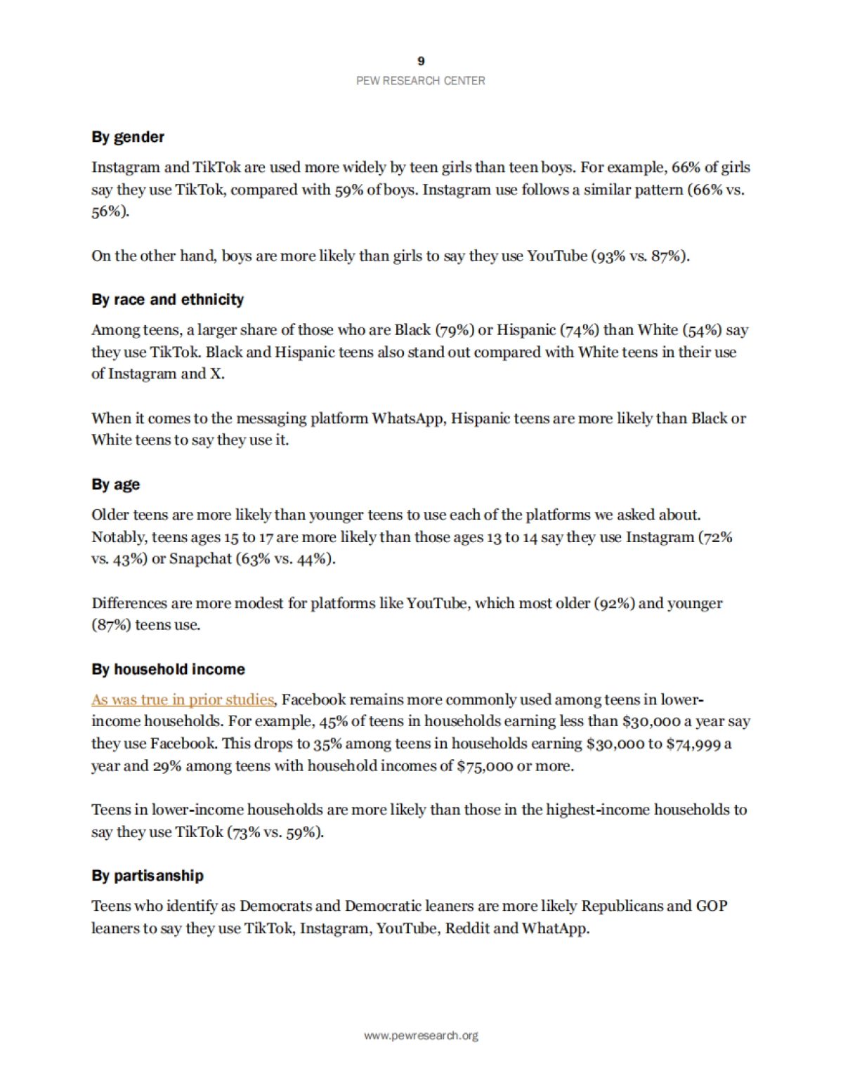 2024年青少年、社交媒体和科技报告_第10页