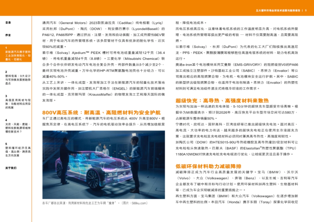 2024年五大塑料市场全球技术进展与趋势报告_第6页