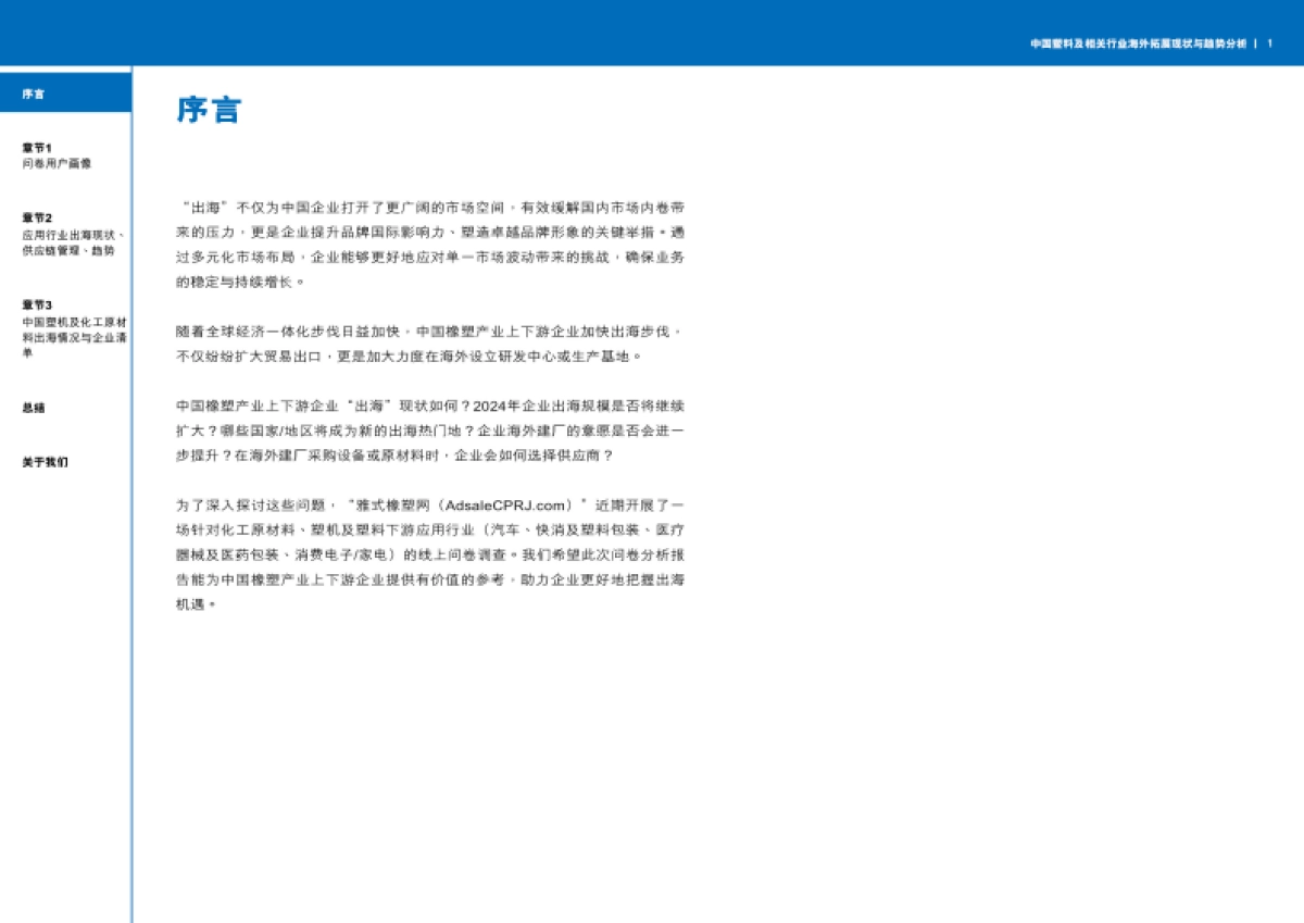 2024中国塑料及相关行业海外拓展现状与趋势分析报告_第2页