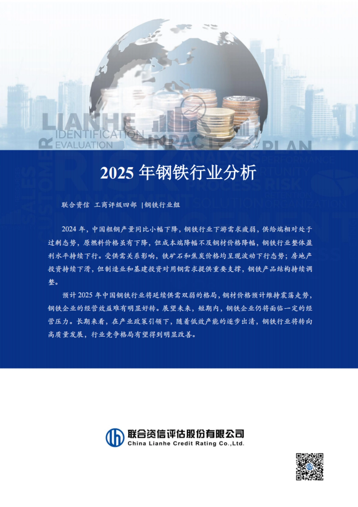 2025年钢铁行业分析_第1页