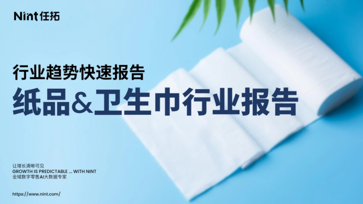 2025年纸品卫生巾行业报告_第1页