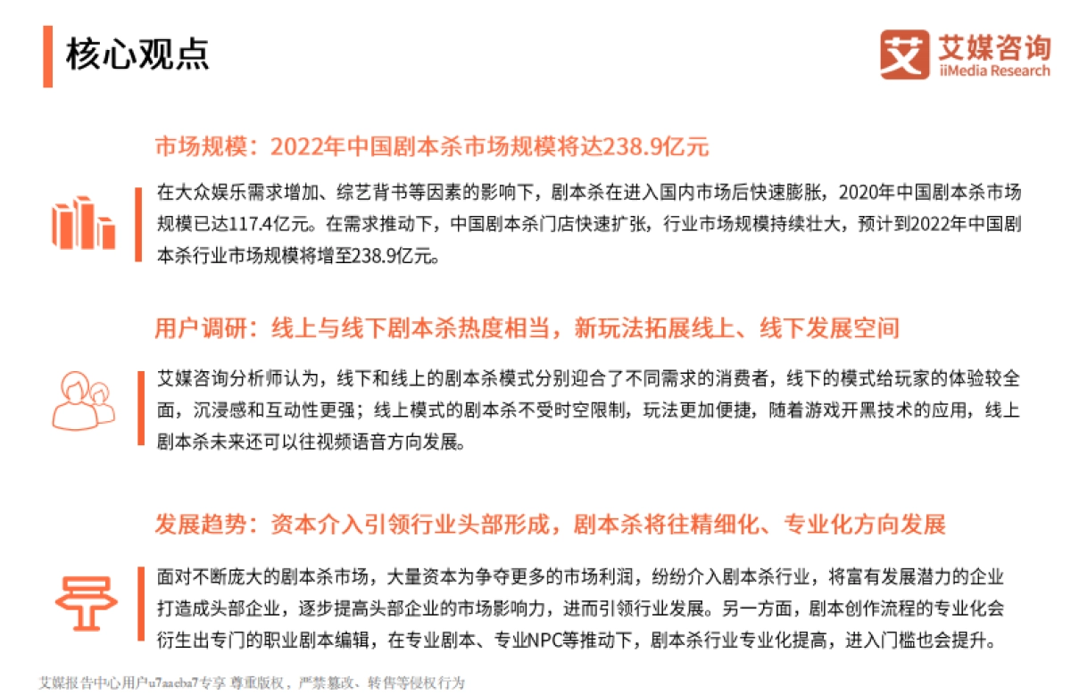 艾媒咨询:中国剧本杀行业用户研究及标杆企业案例分析报告_第3页