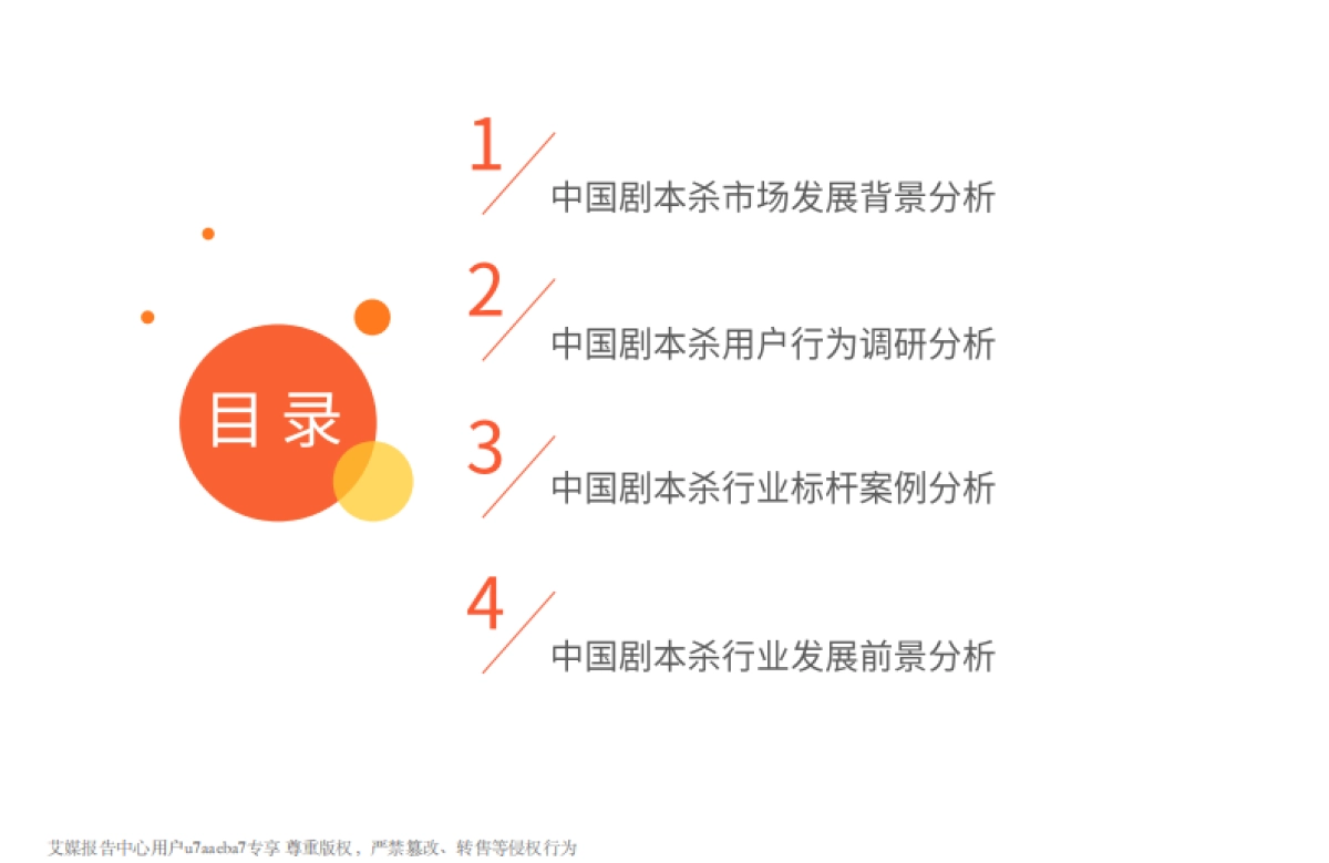 艾媒咨询:中国剧本杀行业用户研究及标杆企业案例分析报告_第4页