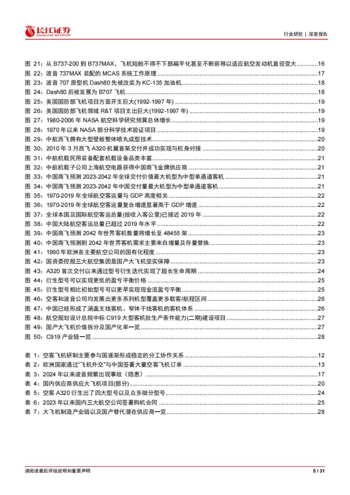 航天航空与国防行业走空客崛起之路：国产大飞机及产业链浅析_第5页