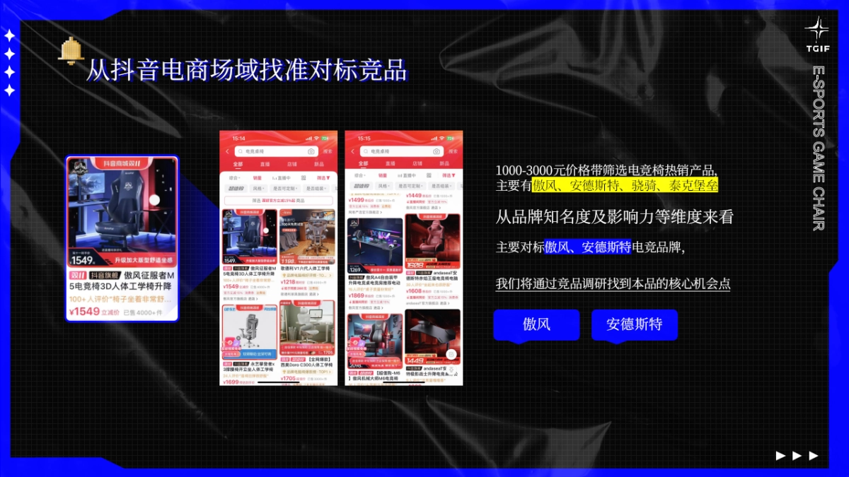 TGIF电竞桌椅品牌抖音年度广告投放营销方案_第10页