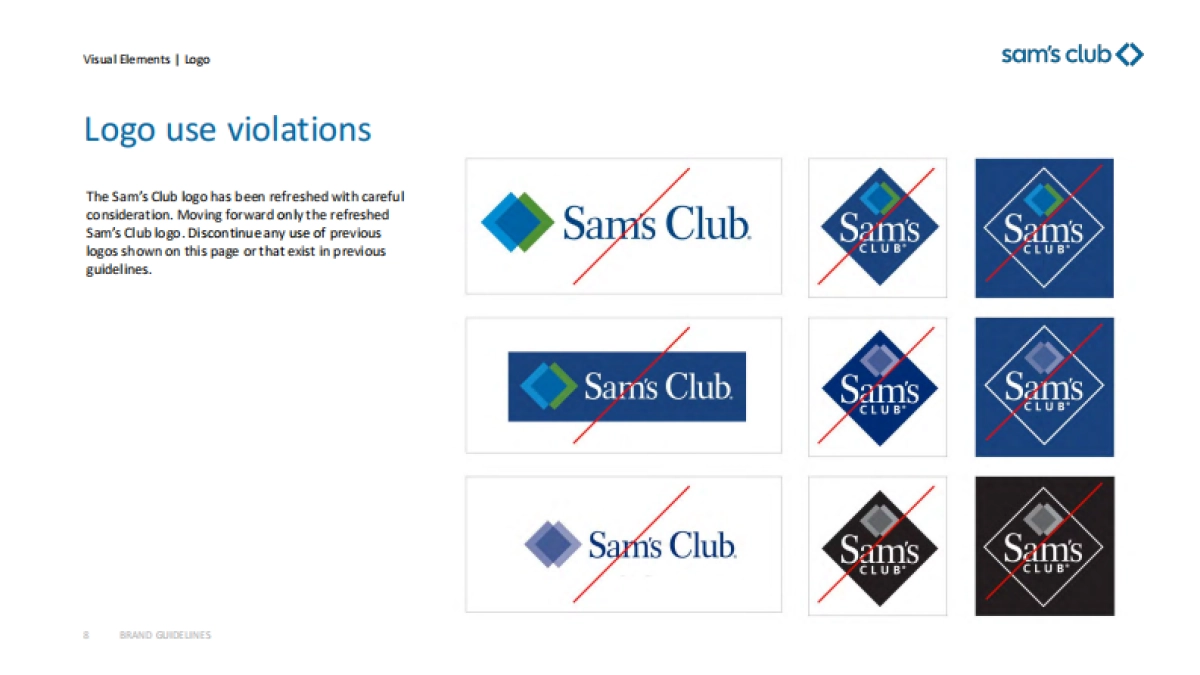 sam‘s club品牌手册_第8页