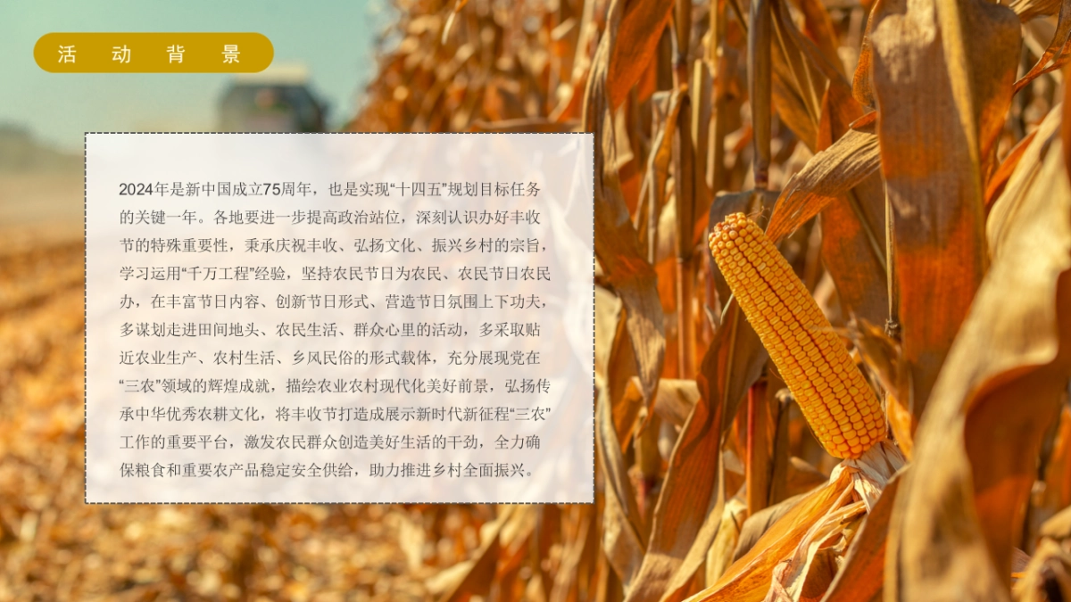 中国农民丰收节「礼赞丰收中国主题」活动策划方案_第5页