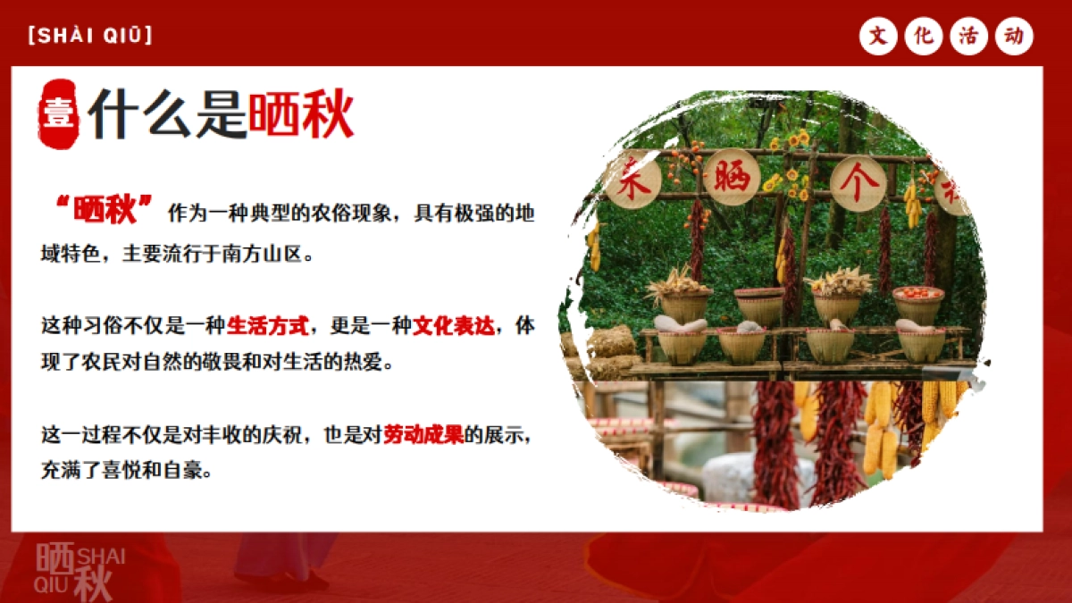 商业街区小学校园秋日丰收节「金秋丰收 晒秋文化节主题」活动策划方案_第7页