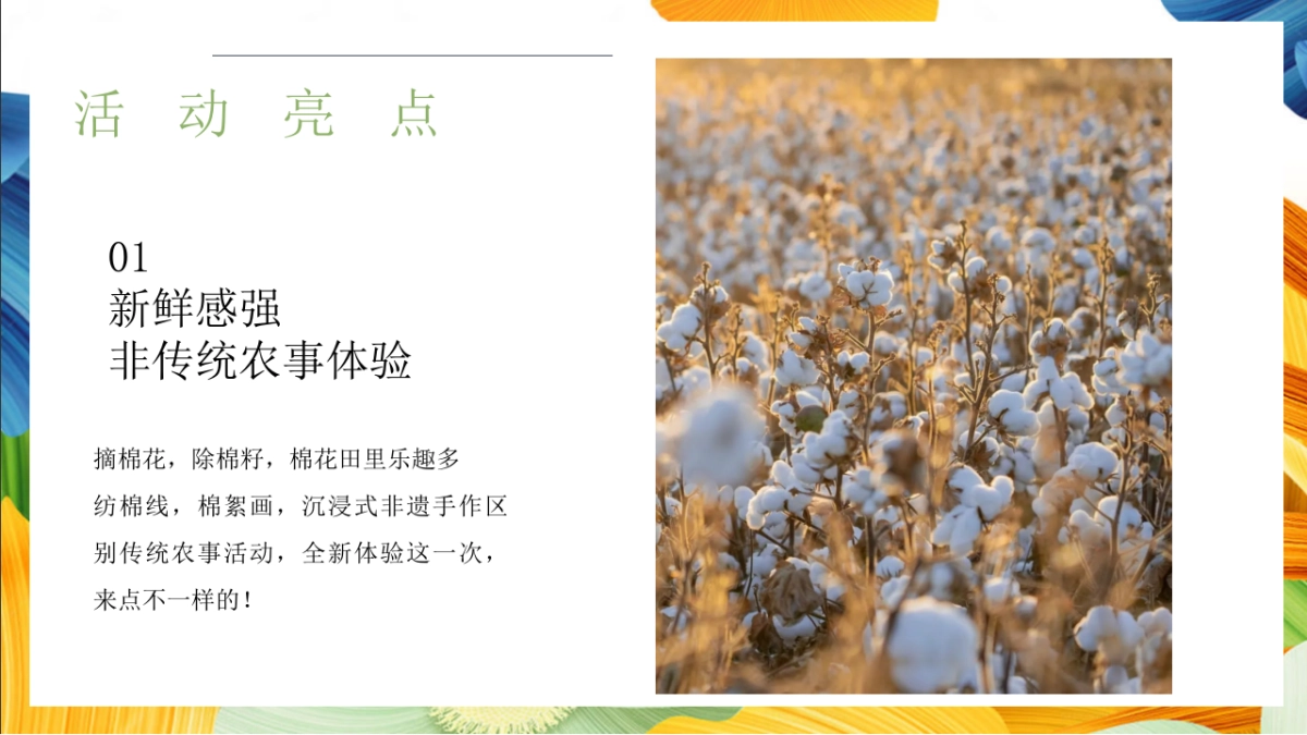 「秋日棉棉 FUN享快乐」秋收棉花主题研学系列活动策划方案_第10页
