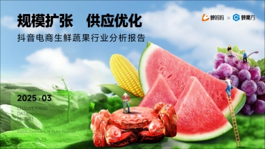 2025年抖音生鲜蔬果行业分析报告