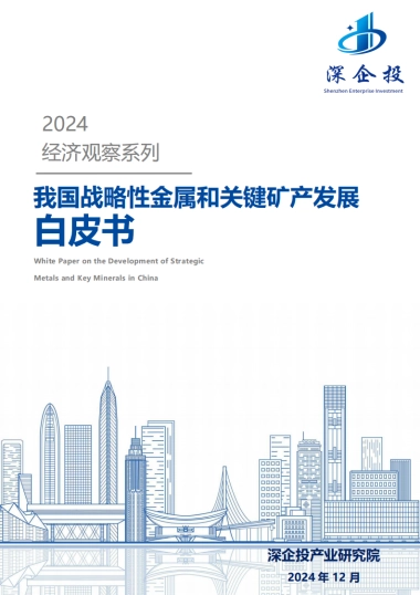 2024经济观察系列：我国战略性金属和关键矿产发展白皮书