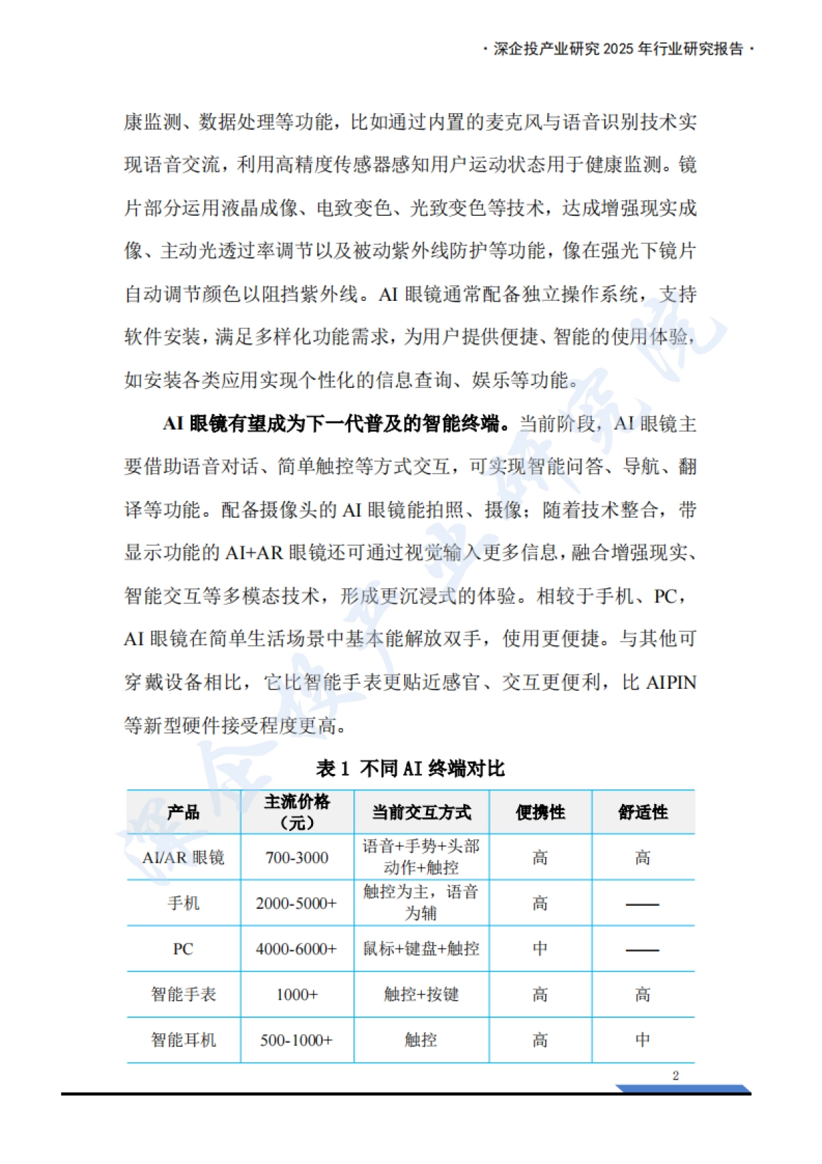 2025AI眼镜产业链研究报告:万亿新赛道,下一代普及的智能终端来临?_第6页