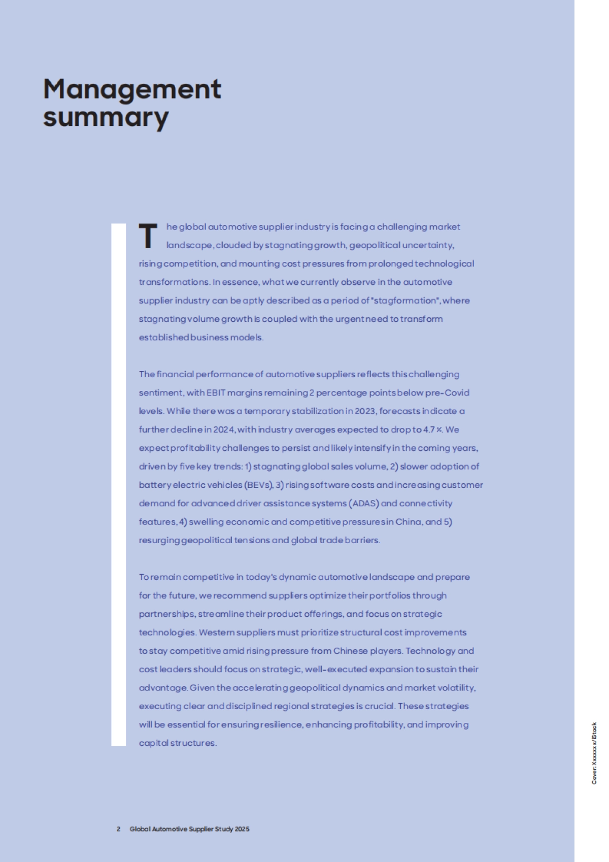 2025年全球汽车供应商研究报告滞胀转型阶段趋势展望及建议(英文版)_第2页