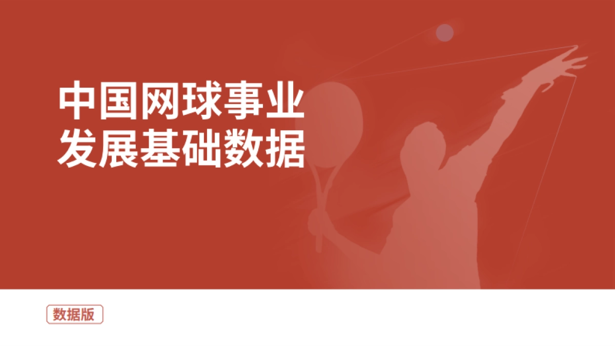 2025中国网球事业发展基础数据报告_第1页