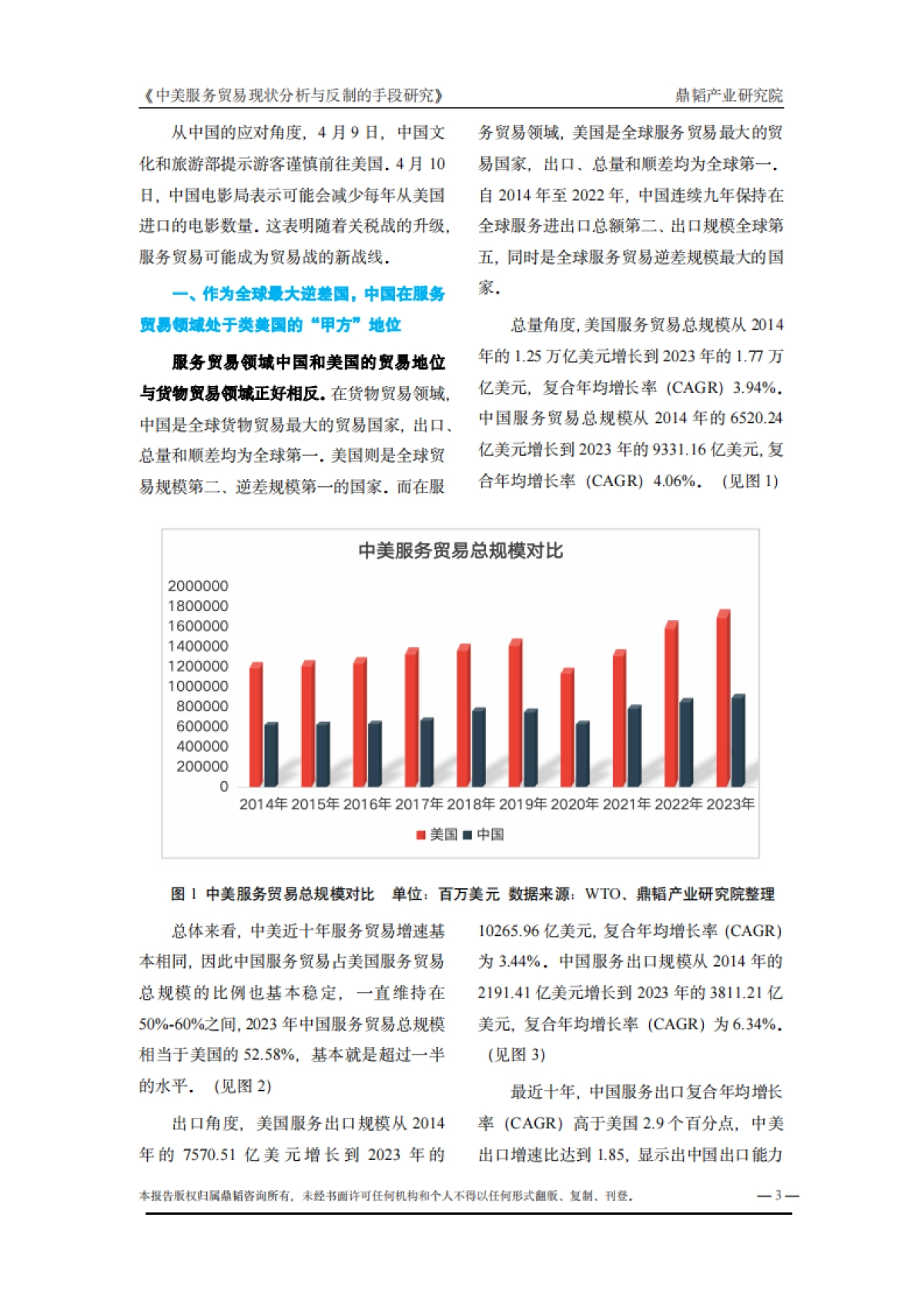 2025以服务贸易“逆差转移”为核心推动没有美国的全球化-中美服务贸易现状分析与反制的手段研究报告_第3页
