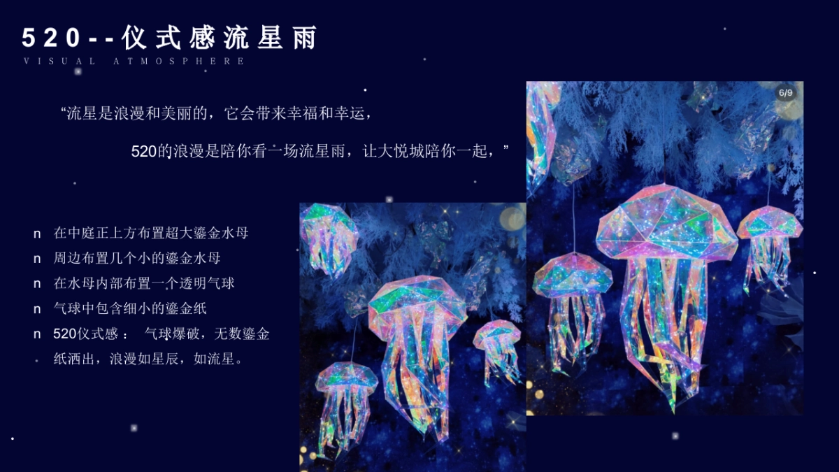 商业购物中心星辰大海浪漫情人节「星辰大海 鲸动全城主题」活动策划方案_第9页