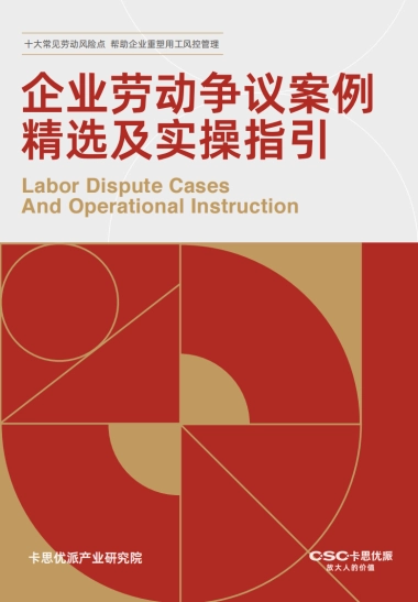 企业劳动争议案例精选及实操指引-卡思优派产业研究院