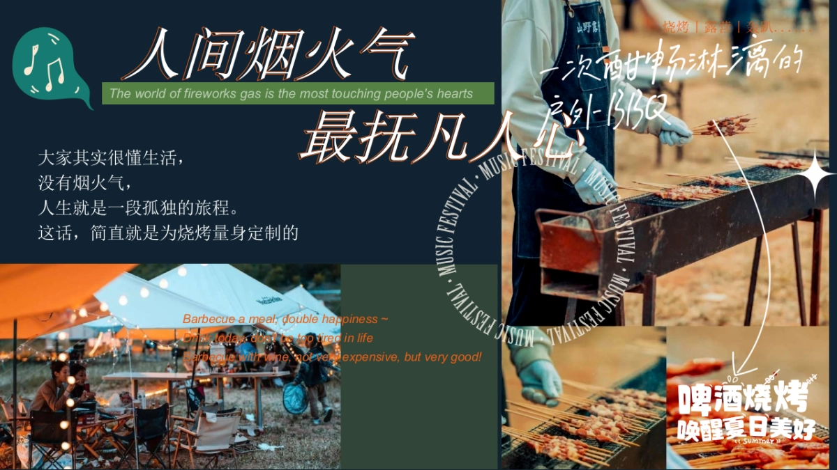 文旅景区夏日露营烧烤音乐嘉年华「啤酒烧烤 唤醒夏日美好主题」活动策划方案_第4页