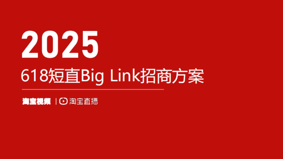 FY26-618短直biglink招商方案_第1页