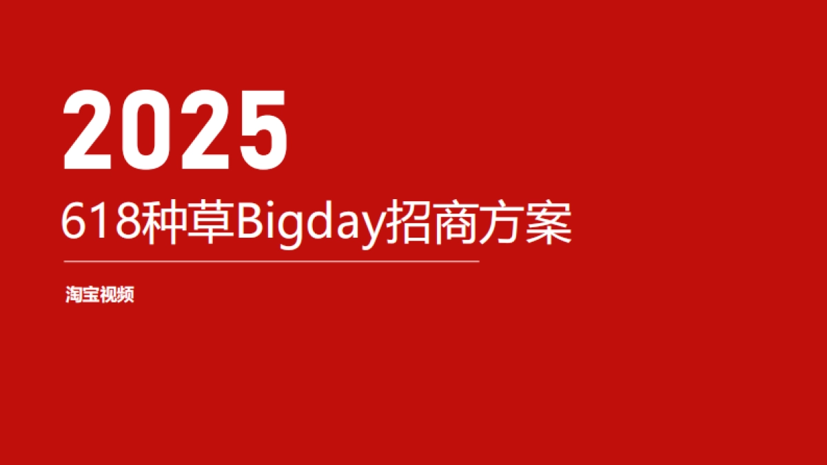 淘宝FY26-618种草bigday招商方案_第1页
