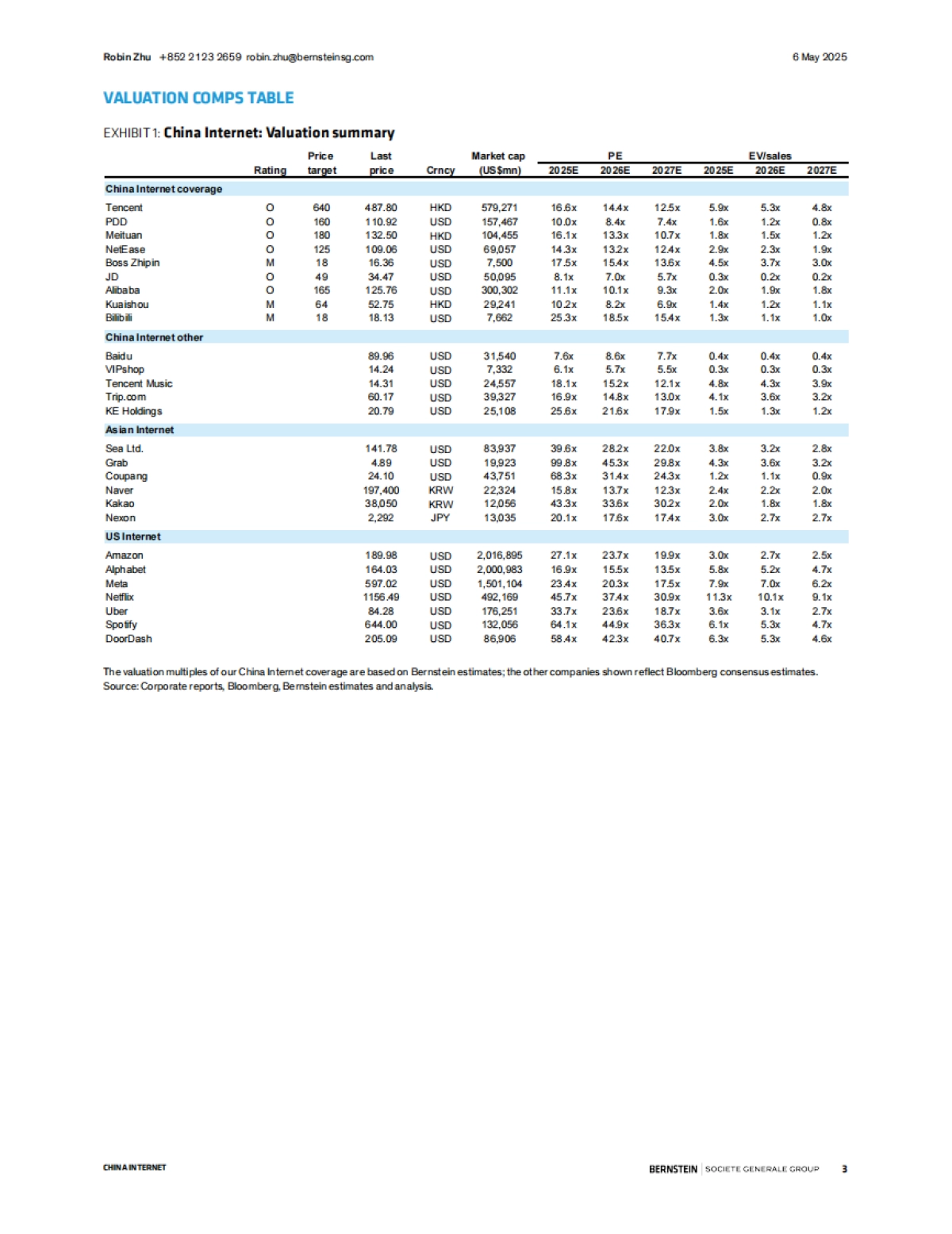 中国互联网外卖大战？表面是，实则不然-Bernstein_第3页