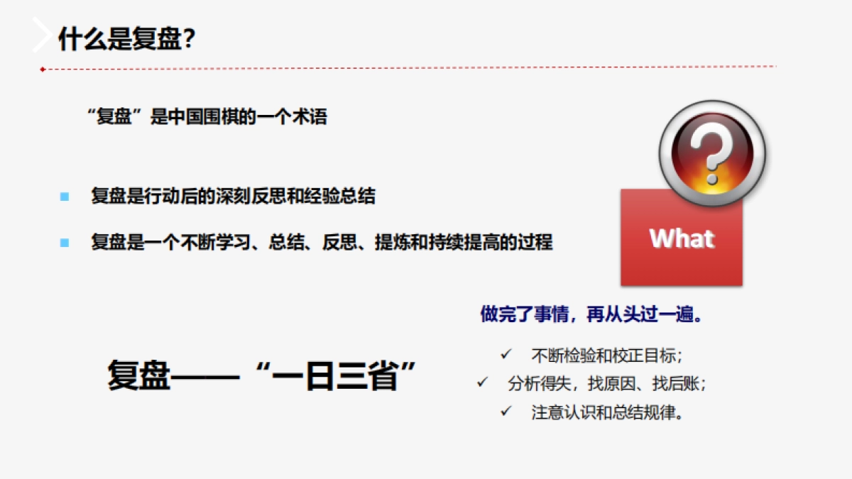 2024复盘 分享 培训的工作方法学习课件_第3页