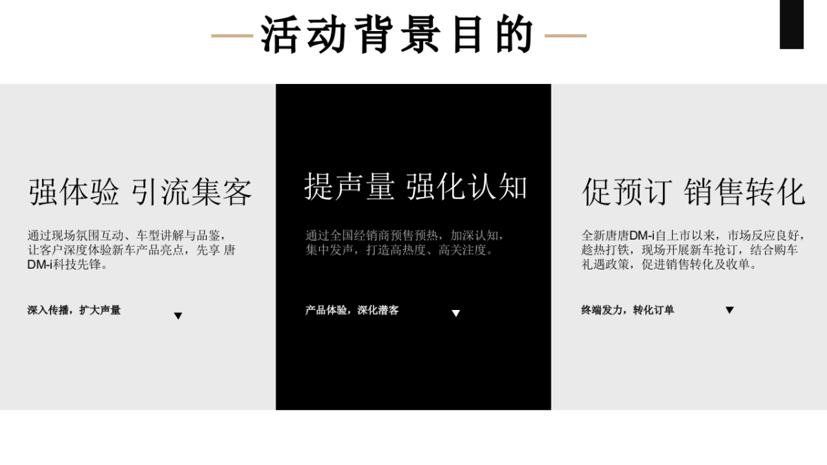 2021全新唐DM-i汽车上市发布会「盛世旗舰 大有名“唐”主题」活动策划方案_第4页