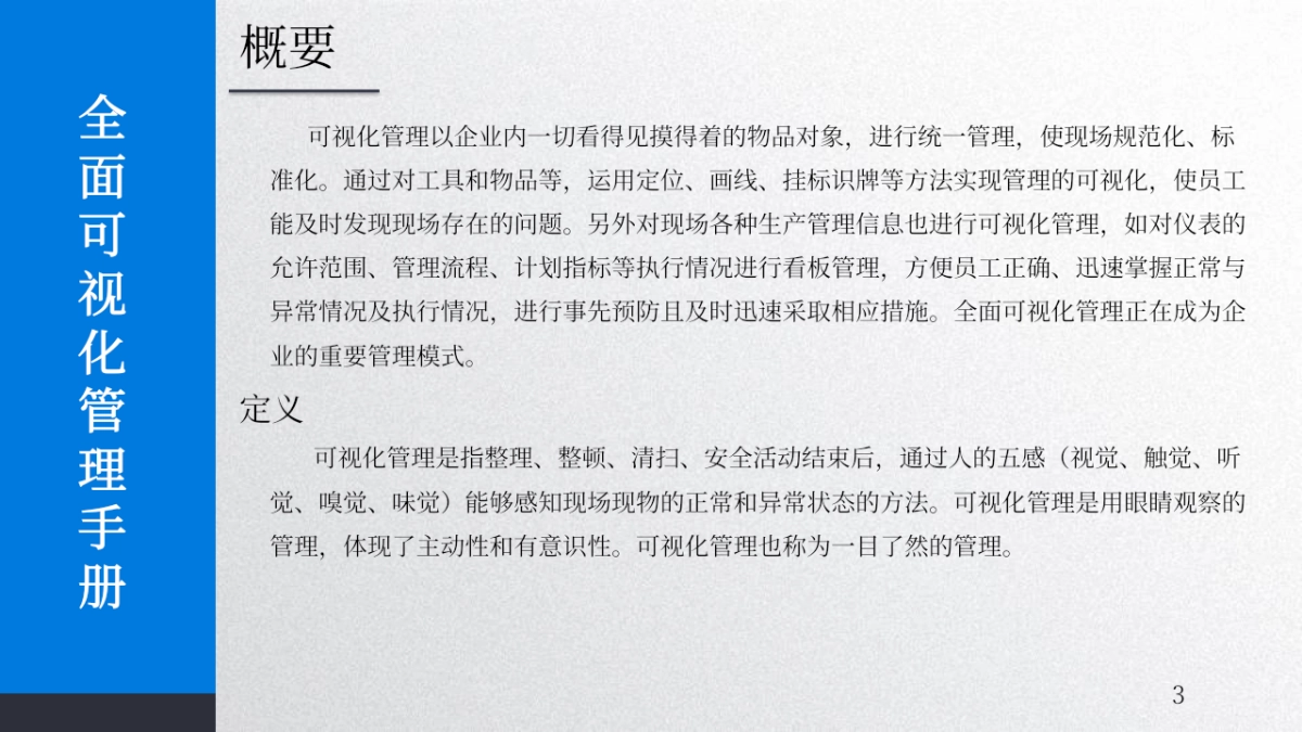 2024企业全面可视化管理手册培训课件_第3页