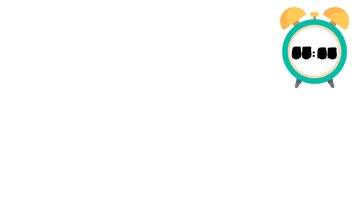 1_小闹钟数字PPT - 60分钟_第4页