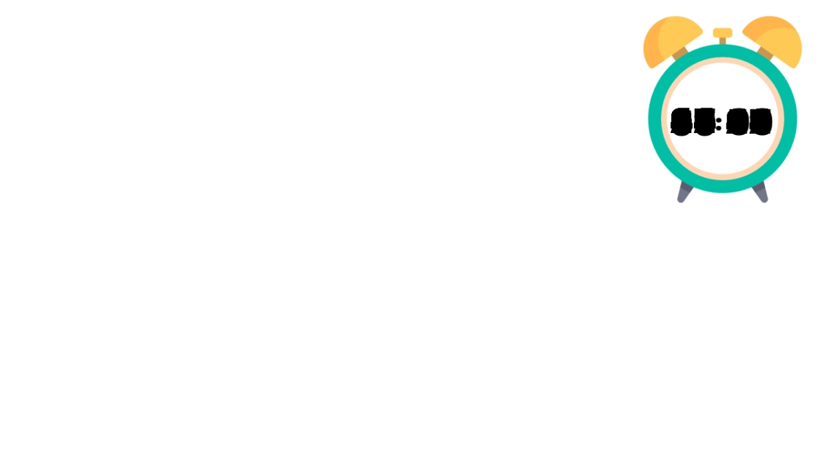 小闹钟数字PPT - 50分钟_第4页