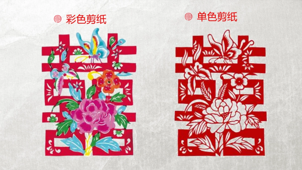 剪纸文化风格PPT模板模板 (5)_第6页