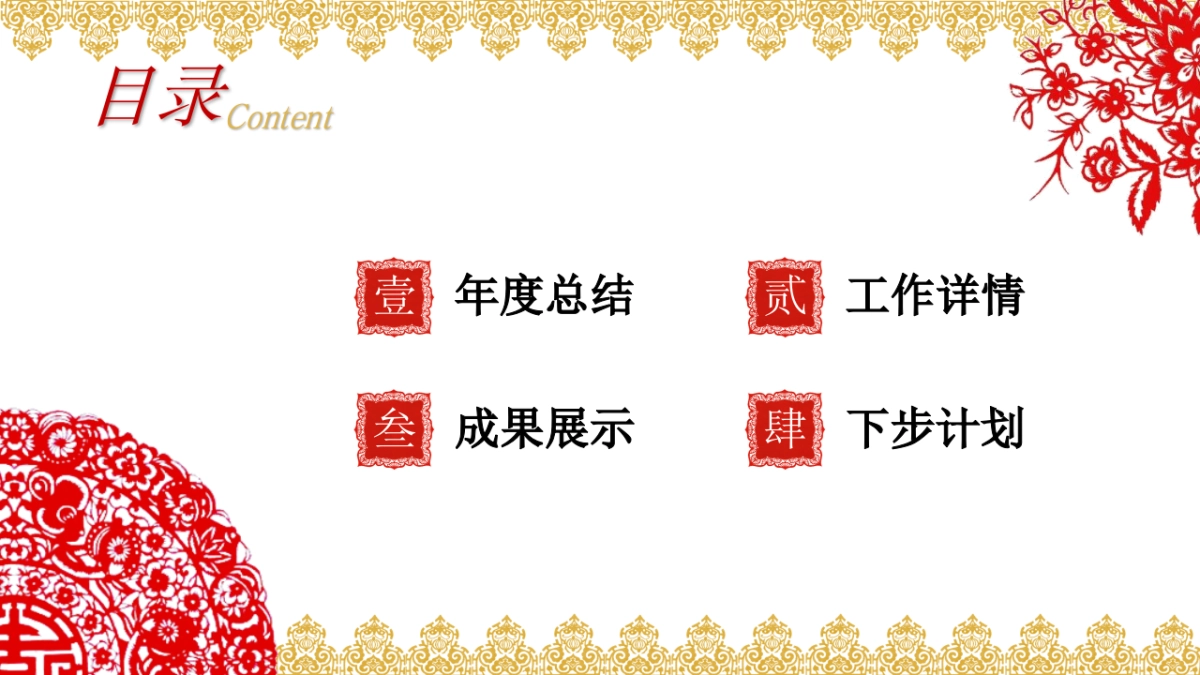 剪纸文化风格PPT模板模板 (24)_第2页