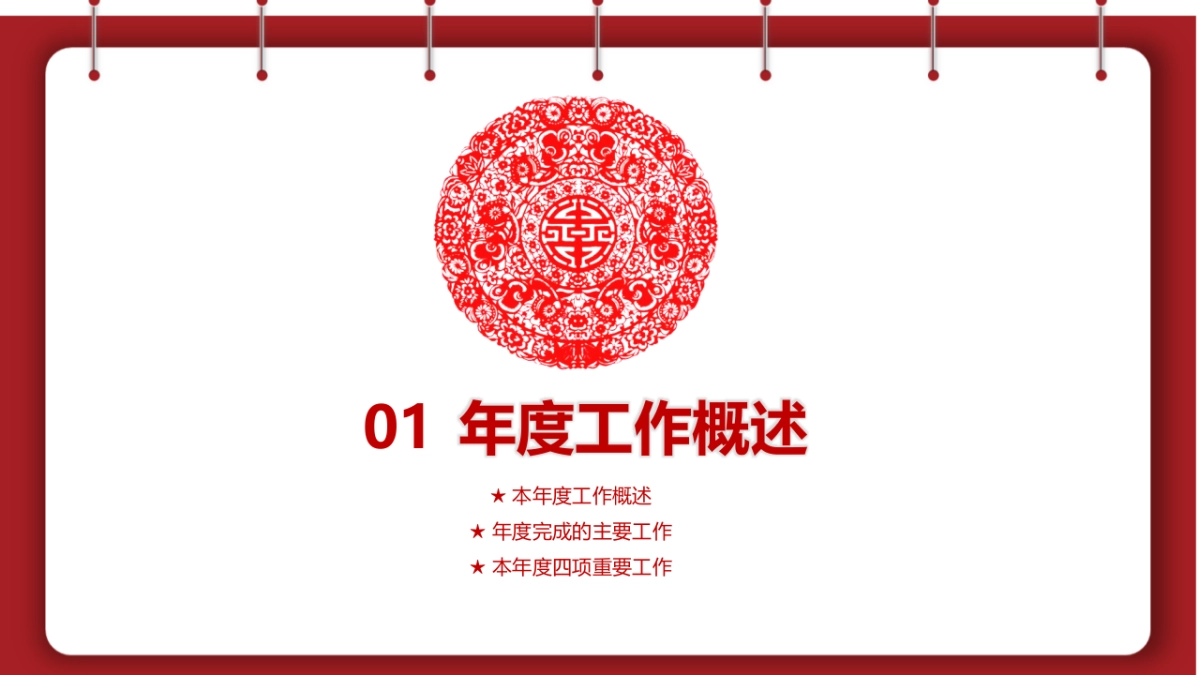 剪纸文化风格PPT模板模板 (54)_第3页