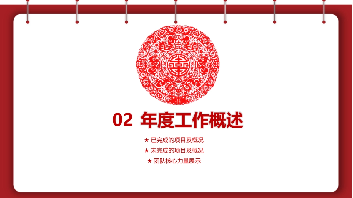 剪纸文化风格PPT模板模板 (54)_第9页