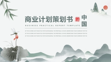 中国风PPT-荷花 (15)