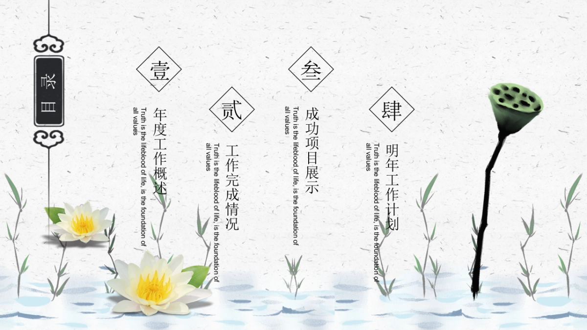 中国风PPT-荷花 (20)_第2页