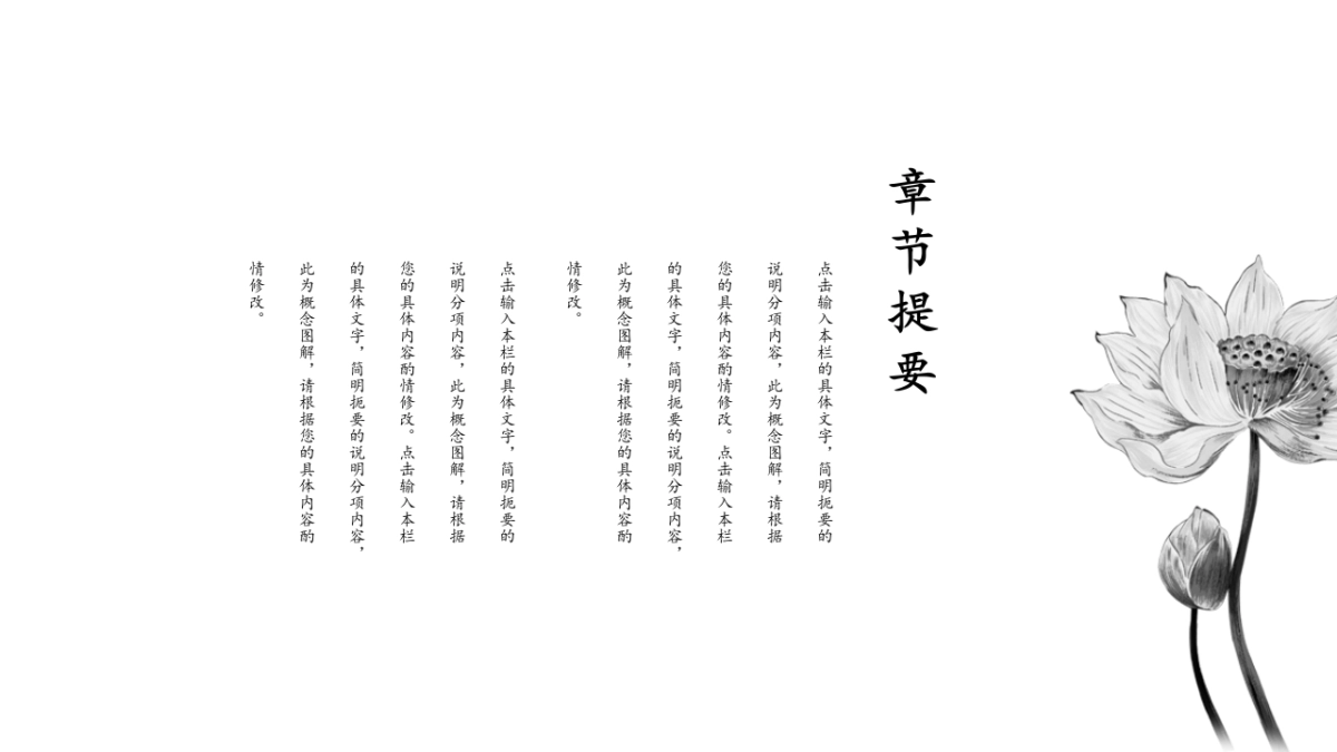 中国风PPT-荷花 (28)_第9页