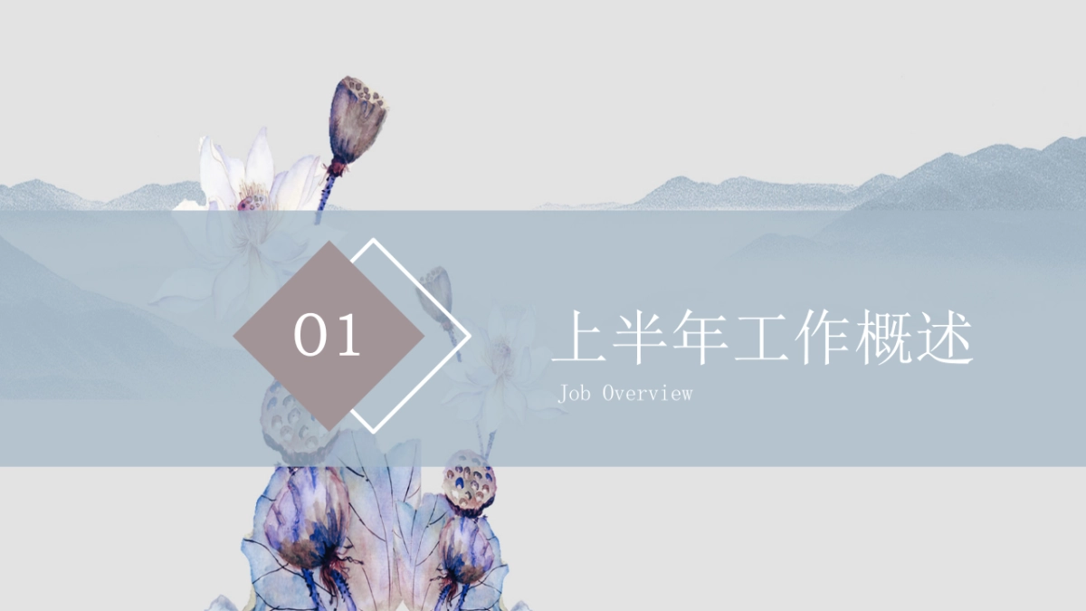 中国风PPT-荷花 (30)_第3页